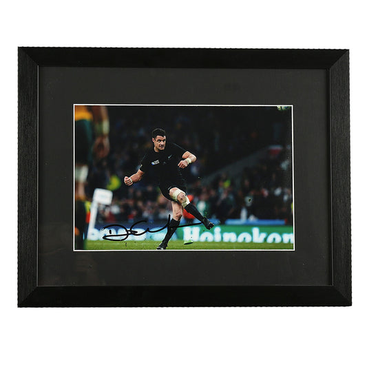 Dan Carter signed photo