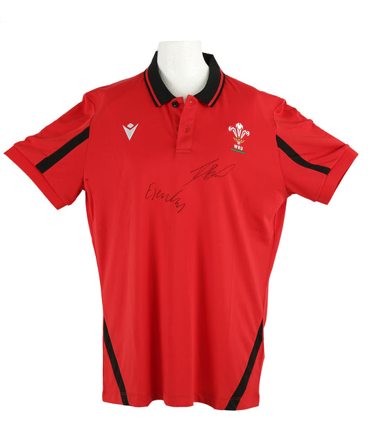 Ellis Jenkins and Taine Basham signed shirt